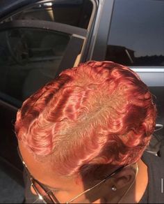 Pinterest | ✨𝓪𝓼𝓱𝓵𝓮𝔂𝓷𝔁𝓸𝔁𝓸✨ #hair #hairstyles #haircut #haircolor Natural Hair Movement, Dyed Natural Hair, Rose Gold Hair, Gold Hair, Short Cuts