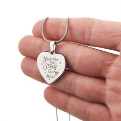 Surprise your loved one by giving them this sweet Engraved Heart Necklace! It's a classic and heartfelt jewelry piece that is sure be treasured. If the custom engraving option is available, you can choose to personalize onto the back of the pendant your loved one's name, a special date, or anything else you want to remember and keep you close to their heart. Each personalized piece offers exceptional craftsmanship that is fit to be an instant classic in your family.The Engraved Heart Necklace is Engraved Heart Necklace, Mommy Necklace, Crown Necklace, Knot Stud Earrings, Knot Studs, Special Necklace, Cubic Zirconia Earrings, Zirconia Earrings, Engraved Jewelry