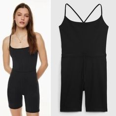 Trendy Onesie Is Eco Friendly Made With Recycled Materials For Gapfit’s Fabulous Compression While Retaining That Soft And Smooth Texture. Black Sports Jumpsuits And Rompers For Summer, Black Jumpsuits And Rompers For Summer Sports, Gap Black Activewear For Sports, Gap Summer Sporty Activewear, Gap Sporty Summer Activewear, Gap Summer Sports Activewear, Gap Summer Workout Activewear, Casual Gap Activewear For Summer, Gap Casual Activewear For Summer