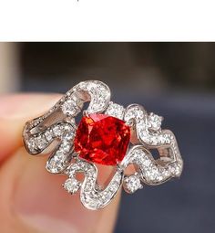 •Condition: Brand new•Center Stone: Natura Red Spinel from Burma, 1.1ct•Side Stone: Natural white diamond, round cut (VS1 clarity and F color)•Ring Weight: 5.85g (depend on the ring size)•Metal Purity: Optional Each piece is made-to-order with care and special attention to detail. all items are made with conflict-free diamonds and gems.Size: made to orderThe item will be gift wrapped and shipped.---------------------------------------------------------Available in :14k Rose or Yellow Gold, White Handmade Gold Ring, Luxury Jewelry Box, Ring Cluster, Red Spinel, Spinel Ring, White Diamond Ring, Color Ring, White Rose Gold, Natural Red