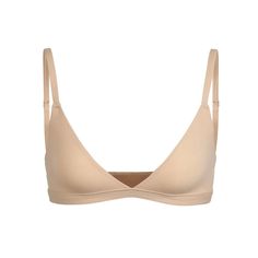 Nwt. Offers Welcome! The Ultimate Bra With 2-Ply Supportive Stretch And Second-Skin Softness. Max-Stretch Fabric Never Cuts Into The Skin, Allowing Live-In Comforta Performance Essential With Streamlined Style. Adjustable Shoulder Straps, Triangle Cups, Encased Elastic Underbust Seam 76% Polyamide / 24% Elastane Machine Wash Cold, Non Chlorine Bleach, Cool Iron, Do Not Dry Clean Imported Triangle Bralette, Triangle Bra, Plunge Bra, Bra Straps, The Skin, Dream Clothes, Underwire Bra, Second Skin, How To Look Pretty