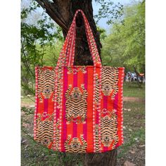 Welcome to PINKCITYHANDICRAFTS Item Description Item - Designer Cotton Quilt Bag Fabric - 100% Cotton Color - Multi Color Women Tote Bag Handmade Block Printed Quilted Shoulder Bag's Indian Shopping Handbag Throw Cotton Quilted block print weekend bags 100% cotton fabric SIZE:- 14 X 17 X 6 Inches Usage : Cosmetic, Make-up, Travel, Toiletries, Tote Bag, Medicine, Accessories, Shoulder Bags, Handle Bag, Women Bags, Cosmetic Bag, Gift For Her, Bridesmaid Bag, Storage Bag, Grocery Bag, Shopping Bag, Large Rectangular Bag For Summer, Large Rectangular Summer Bag, Large Rectangular Summer Bags, Large Rectangular Shoulder Bag For Summer, Large Rectangular Summer Shoulder Bag, Summer Rectangular Canvas Bag With Removable Pouch, Large Capacity Square Box Bag For Beach, Trendy Red Rectangular Beach Bag, Trendy Beach Tote Box Bag