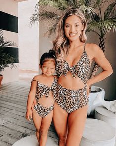 Cheetah One Pc Mommy & Me Swimsuits - LITTLE MIA BELLA Suit Poses, Mommy And Me Swimwear, Mother Daughter Shirts, Matching Shoes, Mommy And Me Shirt, Best Swimwear, Daughters Shirt, Matching Swimwear, Girl Mom