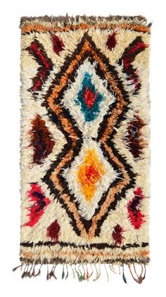 wool shag rug Mid Century Modern Rugs, Moroccan Pattern, Designer Rugs, Pattern Rug, Traditional Weaving, Vintage Mid Century Modern, Vintage Moroccan Rugs, Perfect Rug, Rug Small