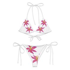 Hibiscus Flower Swimsuit, Flower Swimsuit