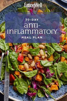 Eating Well Meal Plan, Anti Aging Meal Plan, 30 Day Anti Inflammation Diet, Galveston Diet Meal Plan, Galveston Diet Recipes, Antiinflammatory Food, Meal Plan For A Month, Inflammatory Meals