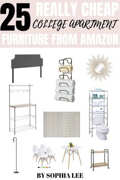 the 25 best college apartment furniture from amazon is featured in this post - it - yourself guide