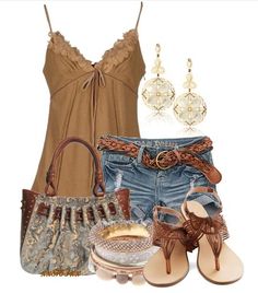 Summer Outfit With Street Top - Be Modish Plus-koon Muoti, Stylish Eve, Look Vintage, Summer Fashion Outfits, Cute Summer Outfits, Summer Clothes