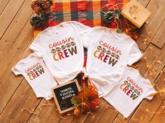 "Cousin Crew Turkey shirts, Cousin Crew Thanksgiving Shirts, Thanksgiving shirt, Thanksgiving Kids Shirts, Cousin Crew, Turkey Shirt ----- About Us ----- All TeaShirtUS shirts use the highest quality material for ultra-soft and comfortable wear. Most importantly all of our shirts are printed using the most advanced apparel printer to ensure vibrant colors and detailed graphics. ----- How To Order ----- 1-) Please, check and review all the photos. 2-) Choose your t-shirt size and color. *Different styles of shirts may have different shades of same color choice due to different manufacturer brands. *For this reason, we recommend you to match shirts from the same styles if you want precisely matching colors (ex. Unisex, V-necks, Toddler, etc.). 3-) Click add to cart. You can go back to add mo Feast Mode Shirt, Thankful Grateful Blessed Shirt, Feast Mode, Family Reunion Shirts, Thanksgiving Sweatshirt, Funny Thanksgiving Shirts, Blessed Shirt, Reunion Shirts, Thanksgiving Tee