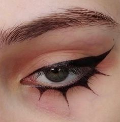 Página Inicial / Twitter Makeup Emo, Halloweenský Makeup, Eyeliner Designs, Punk Makeup, Alt Makeup, Swag Makeup, Emo Makeup