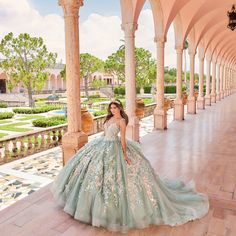 PR30157 Sage 4 Spring 2024 Teal Quinceanera Dresses, Allure Romance, Quinceanera Photoshoot, Quincenera Dresses, Pageant Interview, Quinceañera Dresses, Allure Couture, Quinceañera Ideas, Pretty Quinceanera Dresses