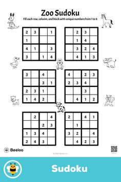 Medium animal-themed sudoku puzzle for kids ages 5 and up Transportation Printables, Fourth Of July Printables, Dragon And Knight, Coloring Pages Color By Number, Mermaid Printables, Knight And Dragon, Space Printables, Color By Number Coloring Pages, St Patrick's Day Printables