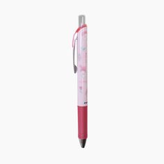 a pink pen with an animal pattern on it