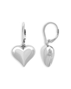 Aqua Heart Drop Earrings in Sterling Silver - Exclusive Formal Heart-shaped Earrings For Pierced Ears, Hypoallergenic White Gold Heart Earrings, Hypoallergenic Heart-shaped White Gold Earrings, Heart-shaped Earrings With Heart Charm For Formal Occasions, Formal Heart Charm Drop Earrings, Formal Double Heart Earrings With Heart Charm, Formal Heart Shaped Earrings With Heart Charm, Formal Drop Heart Charm Earrings, Formal Heart-shaped Earrings With Heart Charm