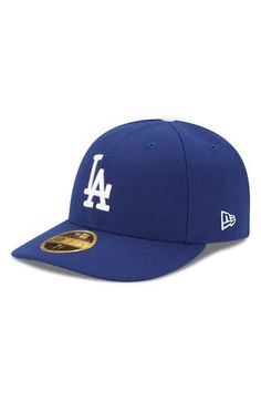 Proclaim your unrelenting loyalty to the Los Angeles Dodgers when you throw on this spirited Authentic Collection On Field Low Profile 59FIFTY fitted hat from New Era! Material:  100% Polyester Low crown Structured fit Flat bill with ability to curve Fitted Six panels with eyelets Raised embroidery Sublimated pattern Surface washable Officially licensed Imported Brand: New Era Classic Adjustable Fitted Hat For Sports Events, Classic Fitted Hat For Sports Events, Classic Sports Event Hat, One Size Fits Most, Classic Hats For Sports Events, Classic Blue Sports Hat, Classic Blue Hats For Sports Events, Classic Blue Hat For Sports Events, Dodgers Game, Dodger Game