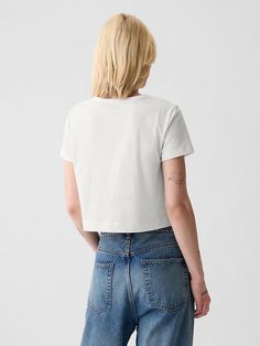 Organic Cotton Vintage Shrunken Cropped T-Shirt Which Is Better, Cropped T Shirt, Pesticides, The Environment, Crop Tshirt, New Woman, Organic Cotton, Short Sleeves, T Shirt