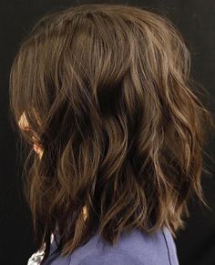 Bob Haircuts For Women Thick Wavy Hair, Lulu Hair, Thick Bob Haircut, Thick Wavy Haircuts, Haircuts For Thick Wavy Hair, Wavy Lob Haircut, Brown Lob, Brunette Lob, Thick Coarse Hair