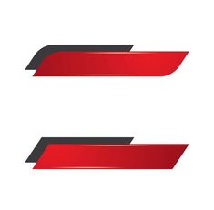 two red and black arrows with the letter e