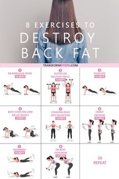 [PaidAd] Get Rid Of Your Lower Back Fat. 6 Exercises To Get Rid Of Lower Back Fat For Women. This Exercise Group Helps To Work Out Your Back Whilst Giving Your Abs A Tough Time. This Hits Your Whole Back, Making Them Great Exercises To Get Rid Of Lower Back Fat! See The Before And After Results And Experience Body Transformation. Workout At Home Or In The Gym. No Equipment Needed. Just Click On The Pin To See The Full Workout. #Backfat #Getridof #athomeworkoutsforwomennoequipmentfullbodybeginnersgym Back And Bicep Workout, Back Workout Women, Gym Workout Plan For Women, Back Fat Workout, Gym Workouts Women, Workout Plan For Women, Back Fat, Trening Fitness