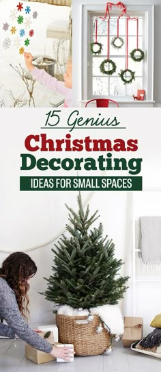 christmas decorating ideas for small spaces