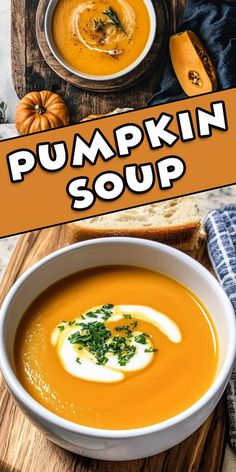 Make this simple and delicious homemade pumpkin soup that warms the soul 🎃✨. This soup is creamy, slightly spiced, and oh-so-satisfying. A must-try fall recipe for any pumpkin lover! 🍂 #PumpkinSeason #SoupLover #FallFavorites #EasyRecipes #HealthySoup #WarmMeals Roasted Pumpkin Soup Recipe, Roasted Pumpkin Soup, Roast Pumpkin Soup, Roasted Pumpkin, Fall Recipe, Warm Food