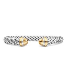 David Yurman Cable Classic Bracelet with 14K Yellow Gold Cable Bracelets, Classic Bracelets, Yellow Gold Jewelry, Wedding Bridal Jewellery, Jewelry Lookbook, High Jewelry, David Yurman, Sunglass Frames, Bridal Jewelry