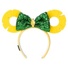 Disney Eats Pineapple Swirl Ear Headband for Adults | Disney Store Pineapple Headband, Dole Whip Disney, Disney Ears Headband, Disney Account, Disney Eats, Disney Minnie Mouse Ears, Frozen Snack, Minnie Mouse Ears Headband, Disney Aulani