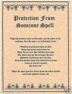 PROTECTION FROM SOMEONE Book of Shadows Page BOS Pages Real Witchcraft Spell Hoodoo Magic, Witchcraft Spells For Beginners, Spells For Beginners, Real Witches, School Of Life, Luck Spells, Wiccan Magic, Magic Spell Book, Healing Spells