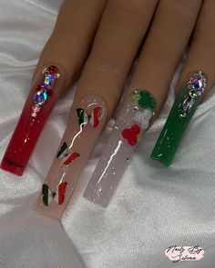 Mexico Acrylic Nails, Mexican Independence Day Nails, Mexican Flag Nails, Mexican Nails Designs Mexico, Charro Nails, Mexican Inspired Nails Mexico, Chola Nails