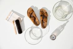 How to clean sandals | Shoe care| BIRKENSTOCK things to know How To Clean Birkenstocks, How To Clean Suede, Hippie Movement, Shoes Hack, Bespoke Shoes, Birkenstock Sandals, Birkenstock Shoes, Nubuck Leather, Shoe Care