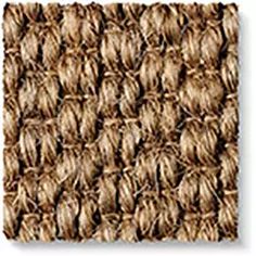 an area rug that is made out of jute and woven in various sizes, shapes and colors