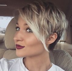 Hair Platinum Pixie, Girl Haircut, Girl Haircuts, Hair Color And Cut, Cute Hairstyles For Short Hair