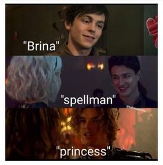 two different pictures with the same caption for princess and prince, one saying that they are