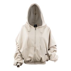 Wrap yourself in comfort and style with our Seashell Zip Cloud Hoodie. The cream color, drop shoulder design, blousy sleeves, and oversized hood create a cozy and trendy look. Stay warm and fashionable all day long! - Brand: POPFLEX - 88% Cotton/12% Poly - Machine Wash Cold/Tumble Dry Low Model - Height: 5'4 - Wearing a size XXS/XS Cream Relaxed Fit Hoodie For Streetwear, Beige Hooded Jacket For Winter Streetwear, Oversized Sweatshirt With Detachable Hood For Streetwear, Beige Fleece Hoodie For Fall, Cozy Beige Hoodie With Double-lined Hood, Casual Fleece Hoodie With Detachable Hood, Cozy Solid Hooded Jacket For Streetwear, Winter Outerwear With Ribbed Cuffs And Drop Shoulder, Cozy Outerwear With Drawstring Hood For Streetwear