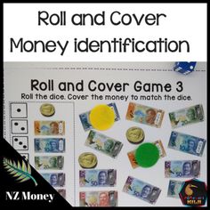 roll and cover money identification game