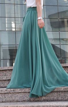 These Long chiffon skirts are perfect for any occasion and versatile enough to go from casual to formal. The satin waistband is flat with zipper and hook/eye closure in back. Elastic can be added to the back of the waistband, however only allows for a little wiggle room. Dress it down with Chiffon Skirt Pattern, Long Gold Skirt, Skirt Bridesmaid Dresses, Custom Skirt, Long Chiffon Skirt, Skirt Chiffon, Bridesmaid Skirts, Chiffon Maxi Skirt, Skirts Long