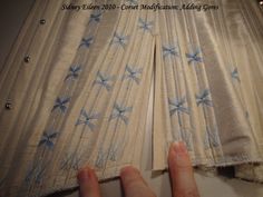 Corset Alteration - How to Add Hip Gores - By Sidney Eileen Pattern Making