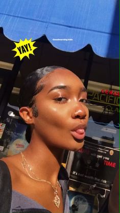 Slayed Edges, Clear Glowing Skin, Bare Face, Glowy Skin, Melanin Poppin, Natural Face, Flawless Skin