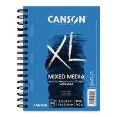 the canson mixed media notebook is shown