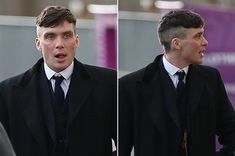 Cillian Murphy Hairstyle of the Week Tommy Shelby Haircut, Shelby Haircut, Tommy Shelby Hair, Peaky Blinders Haircut, Peaky Blinders Hair, Cillian Murphy Tommy Shelby, Barber Haircuts