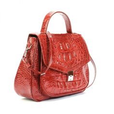 Material: Horn back Crocodile genuine leather designColor: Red Details: *Interior zip pocket, two organizer pockets*Monogram fabric lining*Adjustable strap 51IN aprox*Top handle 12.5IN*L X H X D 14IN X 10.5IN X 6IN Red Crocodile Pattern Office Bag, Luxury Red Bag With Zipper Pocket, Formal Red Crocodile Pattern Shoulder Bag, Improve Your Style, Red Details, Color Rojo, Leather Design, Dark Black, Top Handle