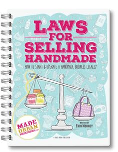 a book with the title laws for selling handmade