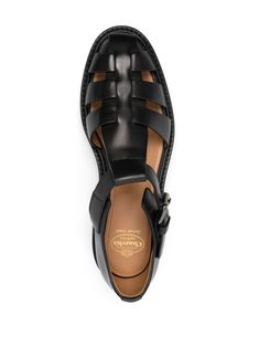 Find CHURCH'S Hove Caged Sandals on Editorialist. black calf leather caged design round toe buckle-fastening ankle strap ridged rubber sole Cage Sandals, Everyday Sandals, Roman Sandals, Caged Sandals, Aesthetic Shoes, Shoe Boot Sandals, Leather Sandals Women, Gorgeous Shoes, Crazy Shoes