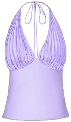 Elegant Spring Tops With Lined Body, Chic Low-cut Halter Top For Summer, Elegant V-neck Halter Top For Evening, Elegant V-neck Halter Top For Date Night, Chic Low-cut Halter Top For Spring, Formal Summer Backless Halter Top, Fitted V-neck Halter Top, Chic Fitted V-neck Halter Top, Fitted Backless Halter Top For Formal Occasions