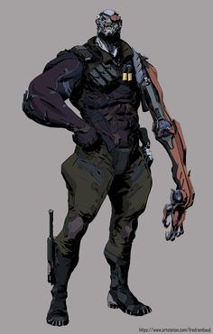 Art Male, Ex Machina, Creature Concept Art