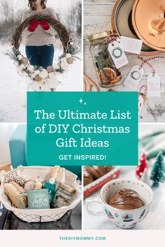 the ultimate list of diy christmas gift ideas