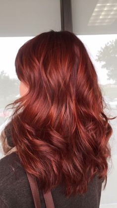 Toned Down Red Hair, Copper Magenta Hair, Cool Winter Red Hair, 2 Tone Red Hair, Level 6 Red Hair, Level 6 Red Hair Color, Warm Tone Red Hair, Cool Toned Red Hair Color, Red Hair For Winter