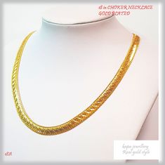 kapa designer necklace dimensions' lenght 18 in weight 10 grams Gold Chain Necklace, 16 Inch For Formal Occasions, Gold Snake Chain Necklace 16 Inch, Gold Long Temple Necklace For Formal Occasions, Formal Gold Long Temple Necklace, 16 Inch Yellow Gold Plated Chain Necklace, Designer Necklace, Necklace Designs, Necklace Gold, Pendant Necklaces