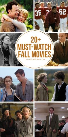 Take a look at some of these favorite must-watch fall movies that are sure to provide a cinematic feast for the senses. #fall #aesthetic Best Movies To Watch In The Fall, Classic Must Watch Movies, Fall Movies To Watch On Disney Plus, Best Old Movies List, Cozy Movies To Watch This Fall, Cozy Fall Movies List, September Movies List, Classic Fall Movies, Fall Movies Disney Plus