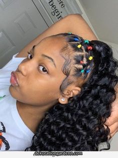 Slayed Edges, Weave Ponytail Hairstyles, Edges Hair, Girls Hairstyles Braids, Natural Hair Styles Easy, Dope Hairstyles, Hair Laid, Penteado Cabelo Curto